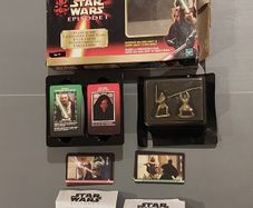 Star Wars Episode I Clash of the Lightsabers Card Game Complete Set (Hasbro 1999)