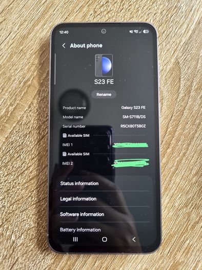 Samsung Galaxy S23 FE