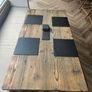 Barrell & Gunn dining table and bench Image 2