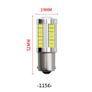 x2 LED p21w reverse bulbs Image 3