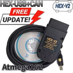 Newest v24.1 VAG Scanner VAG Tool VAG KKL VCDS Cable OBD2 Diagnostic Cable Multi-Language OBD2 Scanner HEX V2 VAGCOM