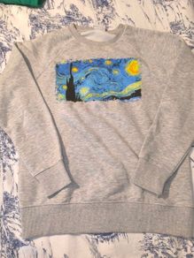 Van Gogh Dublin exhibition sweatshirt size small