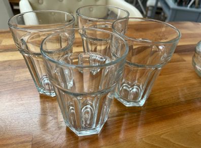 4 Large Milkshake / Smoothie Glasses