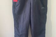 slazenger black tracksuit bottoms 9-10 Brand new with tags
