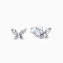 Pandora Silver Butterfly Necklace & Matching Butterfly Earrings Brand New Image 4
