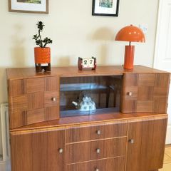 Mid Century Vintage Beautility Sideboard Cabinet