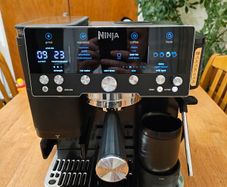 NINJA Luxe Cafe Premier Series ES601KBK Bean to Cup Coffee Machine Black