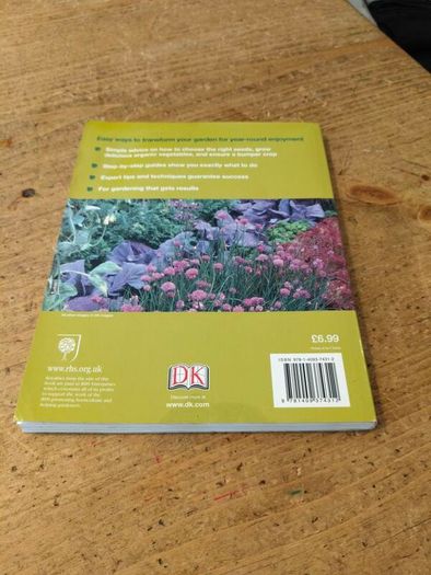 Vegetables in a Small Garden from the DK "Simple Steps to Success" series, published in partnership with the Royal Horticultural Society.