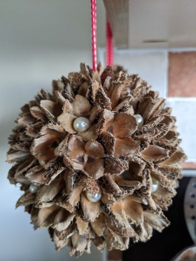 christmas beech baubles