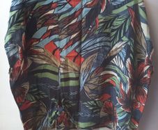 SALE!  Oversized Tropical Print Top size 12, new
