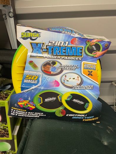 X-Treme Power Paddle Ball Game - NEW