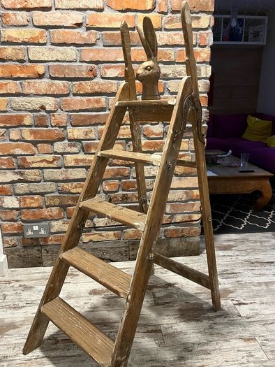 vintage Victorian ladder