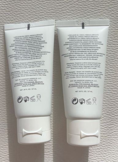 Hourglass Equilibrium Rebalancing Cream Cleanser 27ml x 2