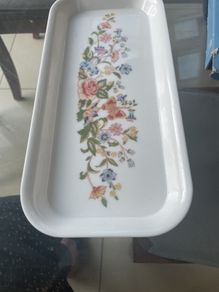 Aynsley sandwich tray Cottage Garden
