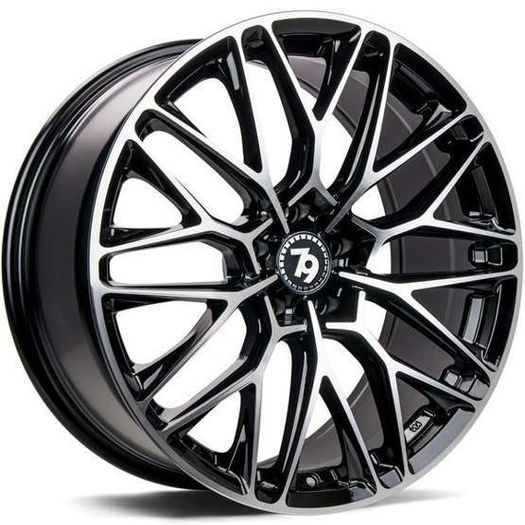 19" Black Alloy Wheels Audi Seat Skoda Mercedes Lamborghini Acura Bmw Tesla Vw Vauxhall Opel 5x112 / 5x120