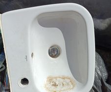 Downstairs bathroom sink