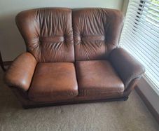 2 Seater Leather couch