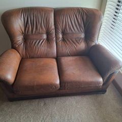 2 Seater Leather couch