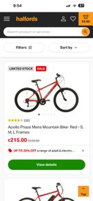 22" Apollo girls bike