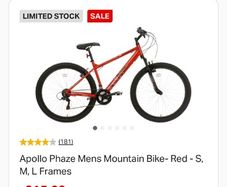 22" Apollo Mountain bike