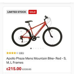 22" Apollo girls bike