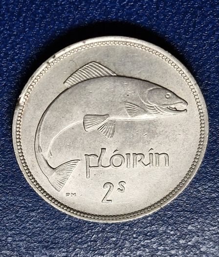 Ireland Silver 1939 Florin Coin