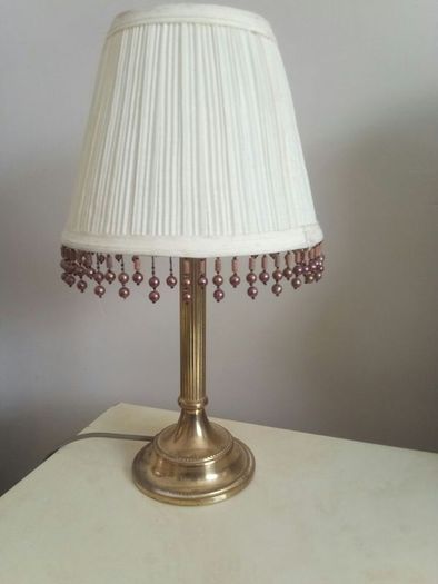 old brass lamp