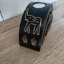 New Wooden 3 Pc Elephant Csndle Holders Image 2