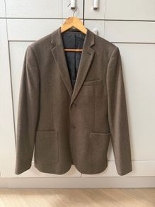 Wool Topmam brown blazer