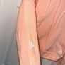 Adidas Women's Salmon Full Zip Hoodie - Size small Image 3