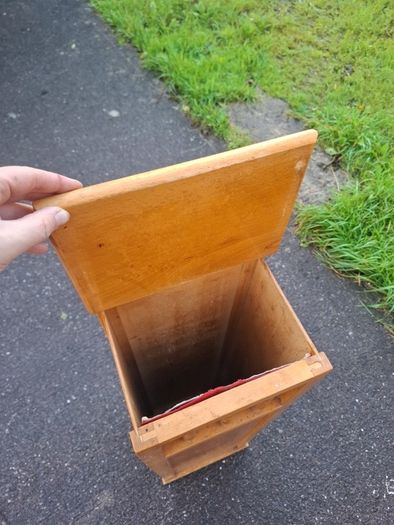 Tall french bread box
