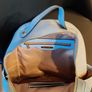 Bessie women leather backpack light blue Image 5