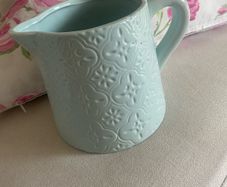 ShabbyChic Pale Blue Jug ..Ideal to use as a serving Jug or Displaying flowers
