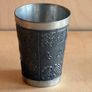 Celtic design beaker 10.5 cm (Mullingar Pewter) Image 2