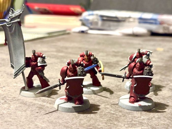 Warhammer Horus heresy MkVI company command squad