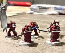 Warhammer Horus heresy MkVI company command squad