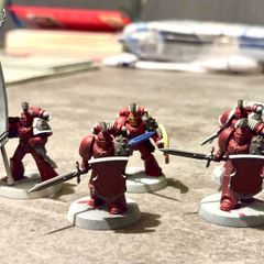 Warhammer Horus heresy MkVI company command squad