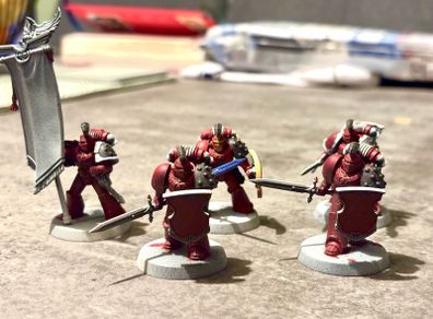 Warhammer Horus heresy MkVI company command squad