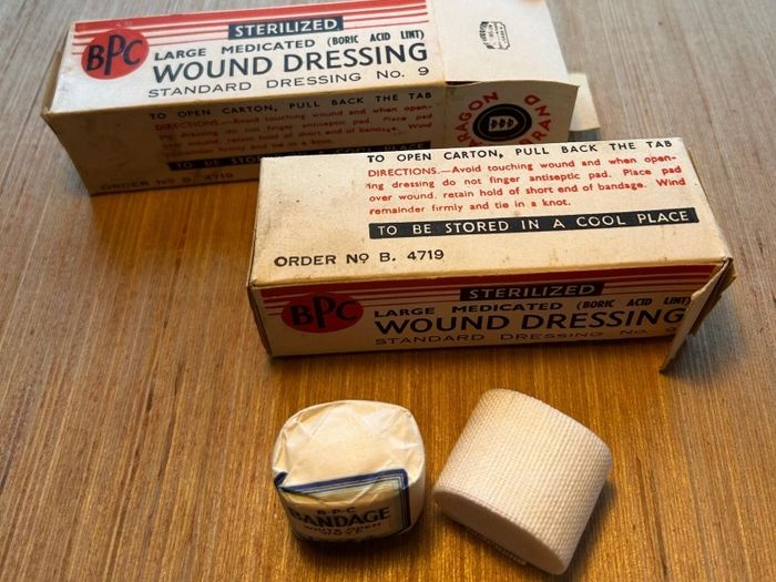 Vintage bandages bundle
