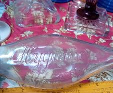 vintage Glass Baby Bottle