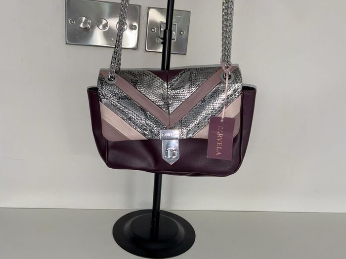Brand-new Ladies Burgundy Handbag from Carvela