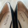 Black leather ballerinas shoes size 7 Image 5