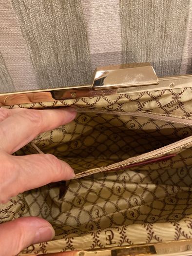 Burgundy Tipperary Crystal bag