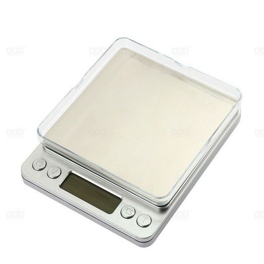 Electronic Digital LCD Kitchen Scale Jewellery Precision Scale 3000g / 0.1g
