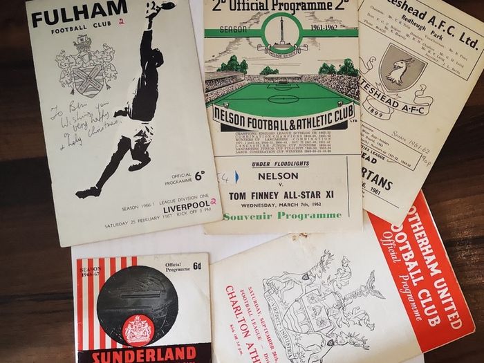 1960s Football Programmes