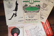 1960s Football Programmes