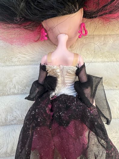 Monster High Doll Draculaura Ghouls Rule Mattel Used Very Dirty Hair Please see photos
