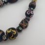 Antique MultiColor Venetian Style Mix Glass Beads Necklace Image 2