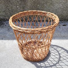 Vintage wicker basket