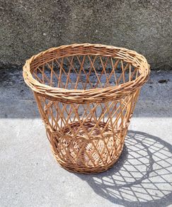 Vintage wicker basket
